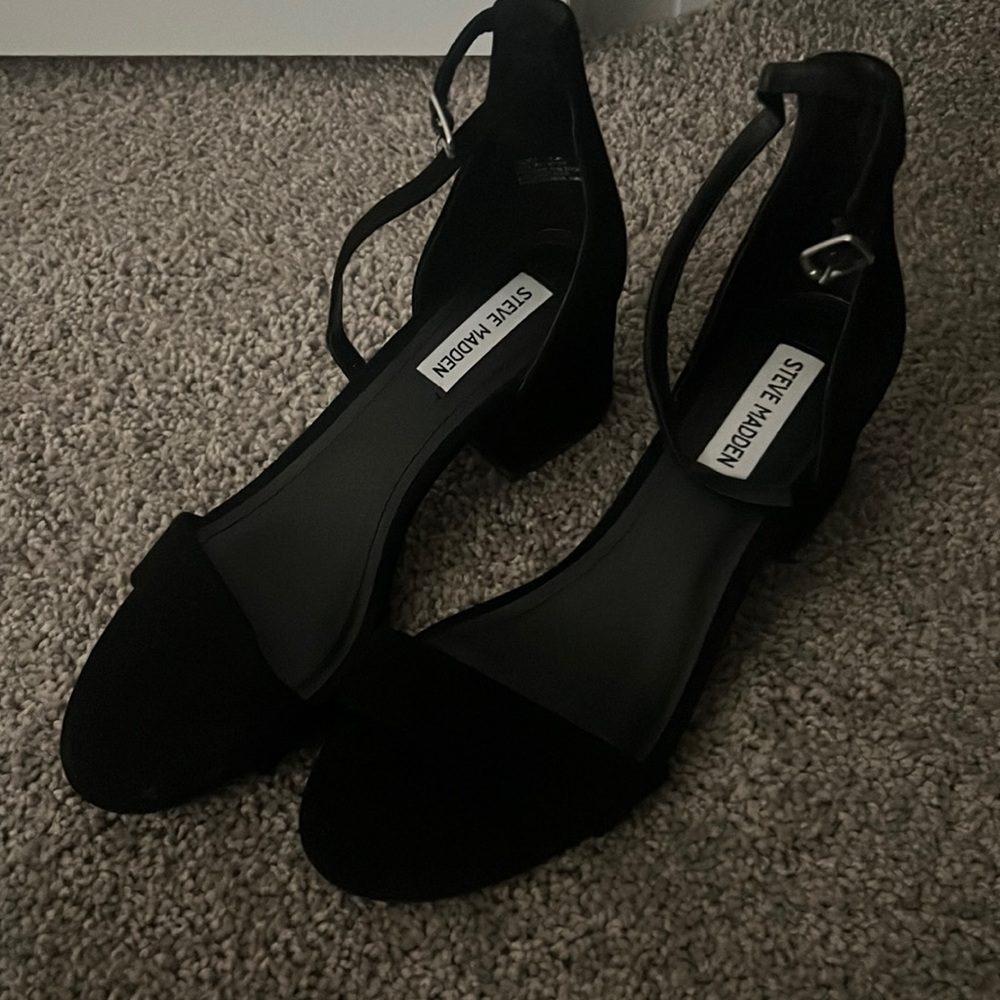 black heels